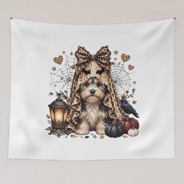 Item preview, Havanese Halloween Boo Pumpkin Dog Mom Lover designed and sold by dian-rody-crest.