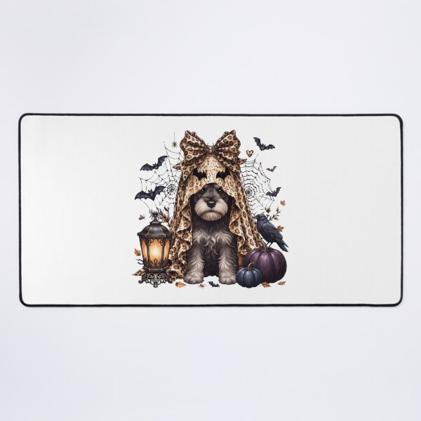 Item preview, Miniature Schnauzer Halloween Boo Pumpkin Dog Mom Lover designed and sold by dian-rody-crest.