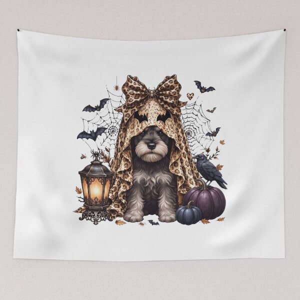 Item preview, Schnauzer miniatura Halloween Boo Calabaza Perro Mamá Amante designed and sold by dian-rody-crest.