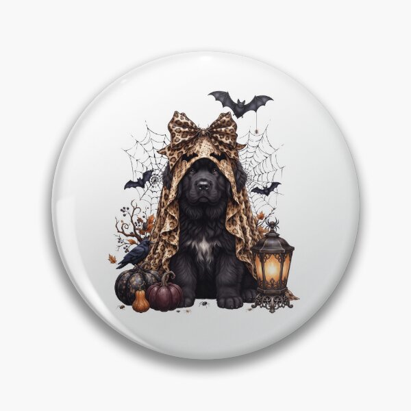 Item preview, Newfoundland Halloween Boo Pumpkin Dog Mom Lover designed and sold by dian-rody-crest.