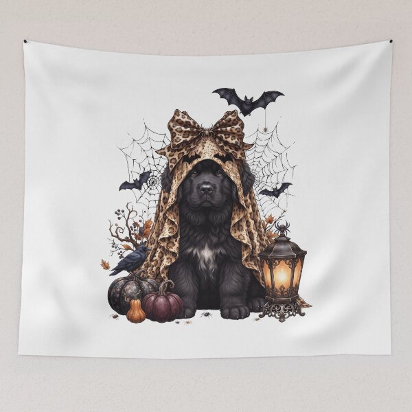 Item preview, Newfoundland Halloween Boo Pumpkin Dog Mom Lover designed and sold by dian-rody-crest.