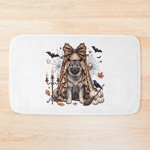 Item preview, Norwegian Elkhound Halloween Boo Pumpkin Dog Mom Lover designed and sold by dian-rody-crest.