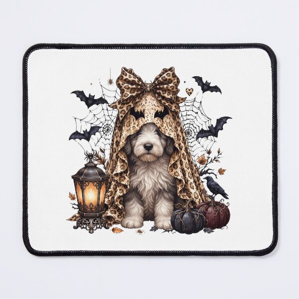 Item preview, Old English Sheepdog Halloween Boo Pumpkin Dog Mom Lover designed and sold by dian-rody-crest.