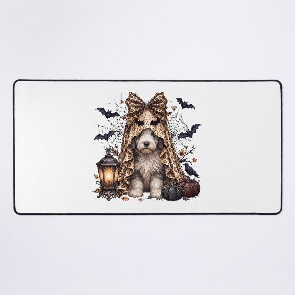 Item preview, Old English Sheepdog Halloween Boo Pumpkin Dog Mom Lover designed and sold by dian-rody-crest.