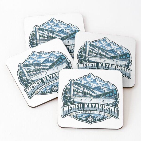 Item preview, Medeu, Kazakhstan Rink Above The Clouds Ice Skating Winter Sports Travel Destination designed and sold by Star3NowForMe.