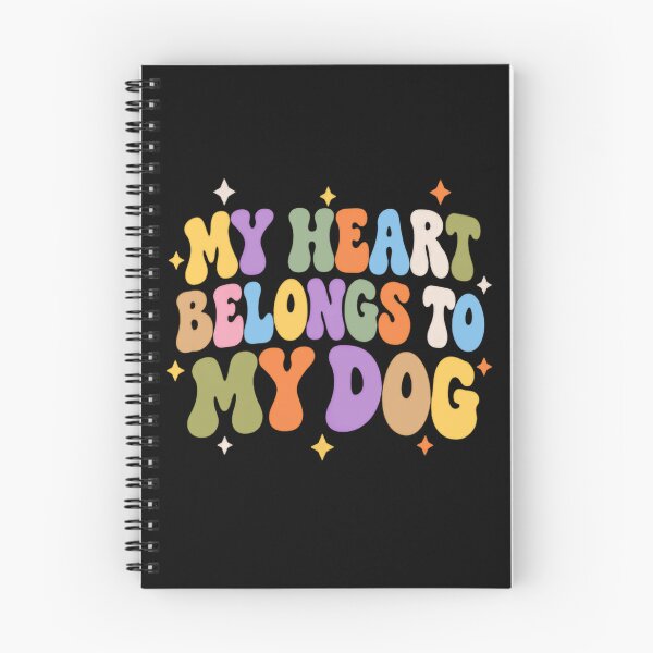 Item preview, My Heart Belongs To My Dog Dog Lover Pet Parent Canine Owner designed and sold by SkeletonsDanger.