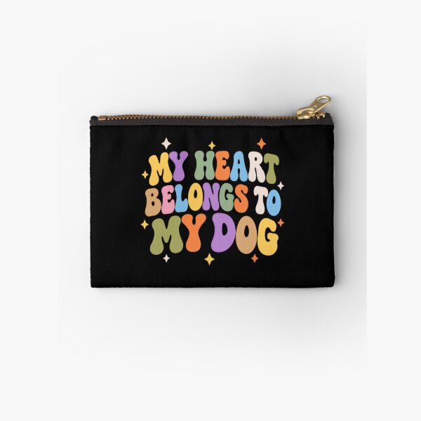 Item preview, My Heart Belongs To My Dog Dog Lover Pet Parent Canine Owner designed and sold by SkeletonsDanger.