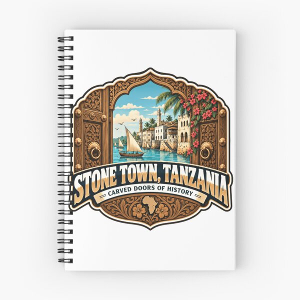 Item preview, Stone Town Tanzania Carved Doors Of History African Travel Souvenir designed and sold by Star3NowForMe.