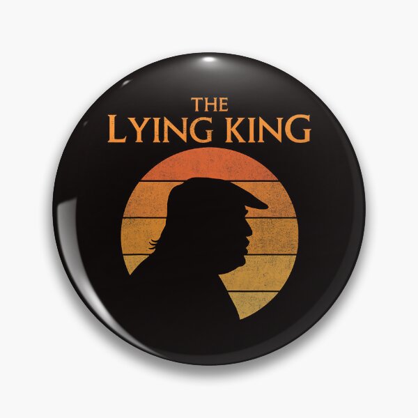 Item preview, The Lying King Political Satire Sarcastic Trump designed and sold by torildorxop.