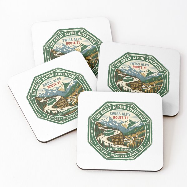 Item preview, The Great Alpine Adventure Swiss Alps Route 71 Road Trip Explore Discover Journey designed and sold by Star3NowForMe.