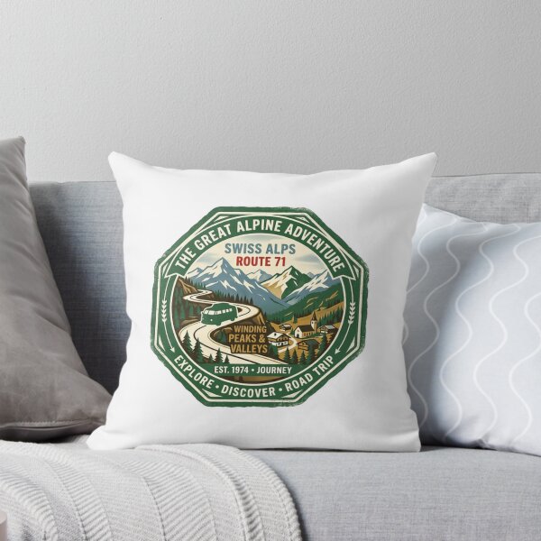 Item preview, The Great Alpine Adventure Swiss Alps Route 71 Road Trip Explore Discover Journey designed and sold by Star3NowForMe.