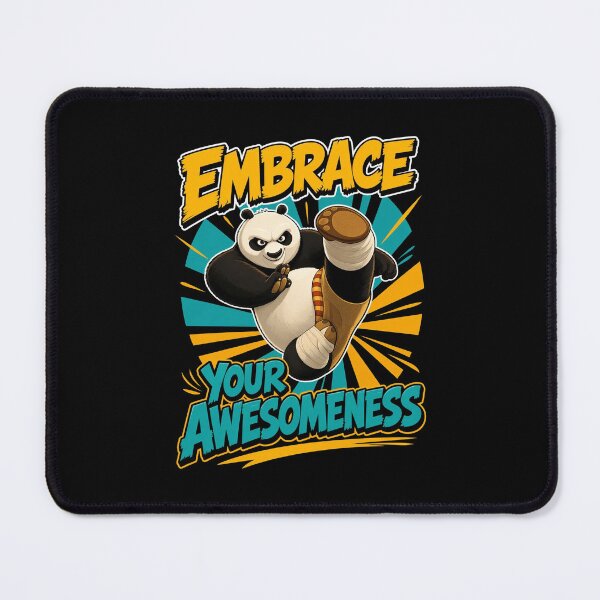 Item preview, Embrace Your Awesomeness Panda designed and sold by radleyhughes42.