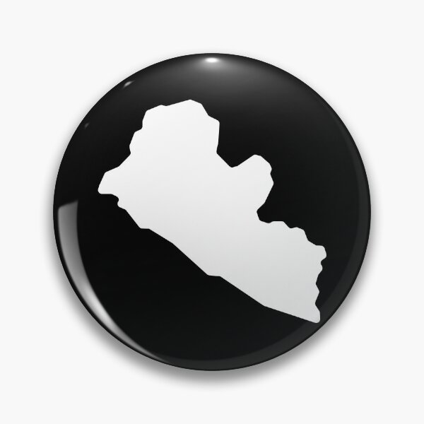 Item preview, Liberia Country Shape LR designed and sold by shitpostee.