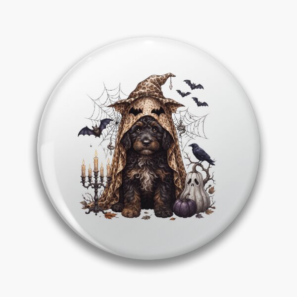 Item preview, Portuguese Water Dog Halloween Boo Pumpkin Dog Mom Lover designed and sold by dian-rody-crest.