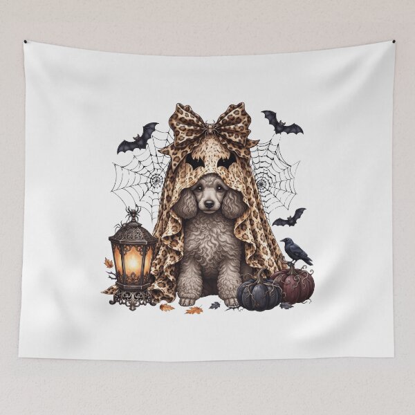 Item preview, Poodle Halloween Boo Pumpkin Dog Mom Lover designed and sold by dian-rody-crest.