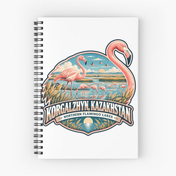 Item preview, Korgalzhyn, Kazakhstan Northern Flamingo Lakes Wildlife Travel Birdwatching designed and sold by Star3NowForMe.