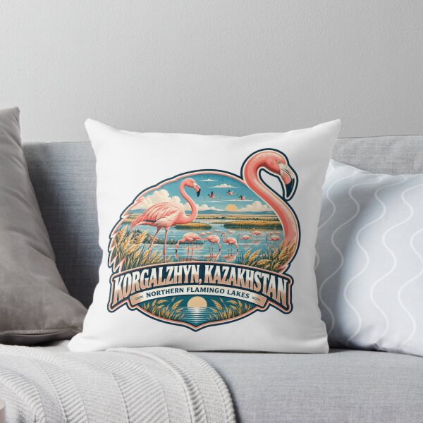 Item preview, Korgalzhyn, Kazakhstan Northern Flamingo Lakes Wildlife Travel Birdwatching designed and sold by Star3NowForMe.