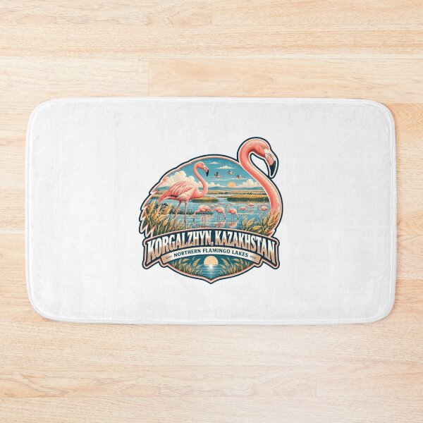 Item preview, Korgalzhyn, Kazakhstan Northern Flamingo Lakes Wildlife Travel Birdwatching designed and sold by Star3NowForMe.