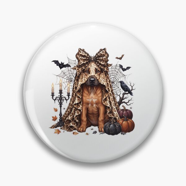 Item preview, Rhodesian Ridgeback Halloween Boo Pumpkin Dog Mom Lover designed and sold by dian-rody-crest.