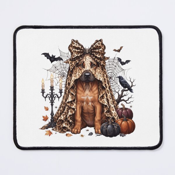 Item preview, Rhodesian Ridgeback Halloween Boo Pumpkin Dog Mom Lover designed and sold by dian-rody-crest.