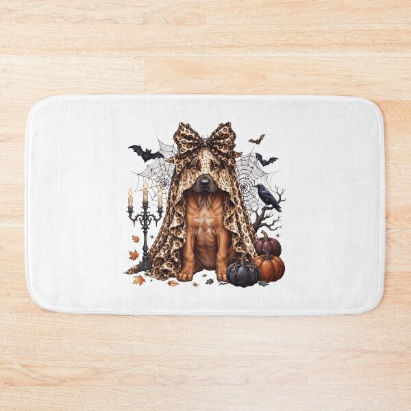 Item preview, Rhodesian Ridgeback Halloween Boo Pumpkin Dog Mom Lover designed and sold by dian-rody-crest.
