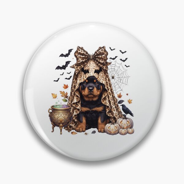 Artikelvorschau, Rottweiler Halloween Boo Kürbis Hundemama Liebhaber entworfen und verkauft von dian-rody-crest.
