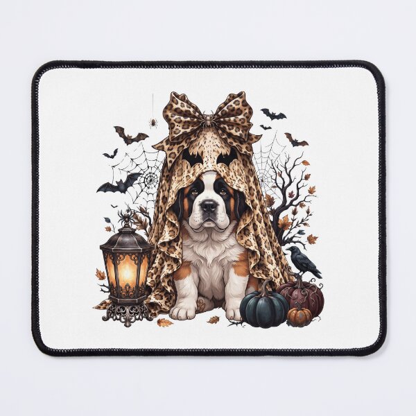 Item preview, Saint Bernard Halloween Boo Pumpkin Dog Mom Lover designed and sold by dian-rody-crest.