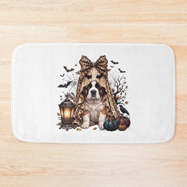 Item preview, Saint Bernard Halloween Boo Pumpkin Dog Mom Lover designed and sold by dian-rody-crest.