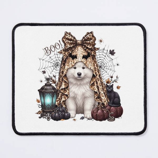 Item preview, Samoyed Halloween Boo Pumpkin Dog Mom Lover designed and sold by dian-rody-crest.