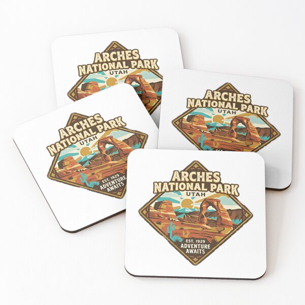 Item preview, Arches National Park Utah Est. 1929 Adventure Awaits National Park Traveler Outdoor Explorer designed and sold by Star3NowForMe.