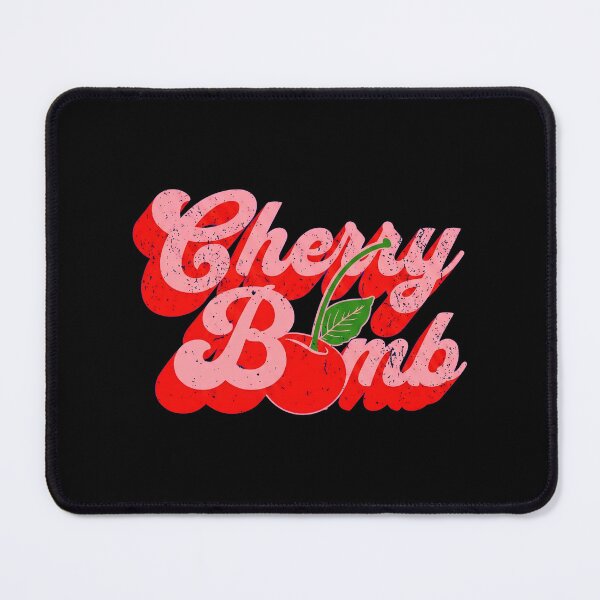 Item preview, Cherrys Bombs Retro Distressed Groovys designed and sold by FrogBox-Studio.