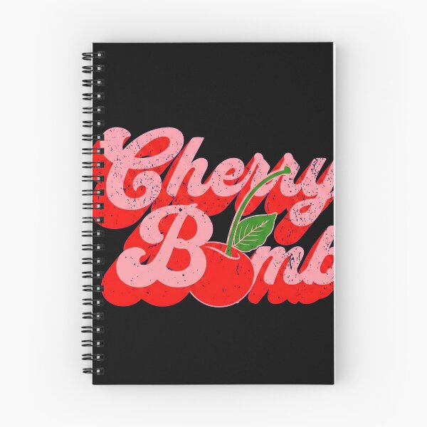 Item preview, Cherrys Bombs Retro Distressed Groovys designed and sold by FrogBox-Studio.