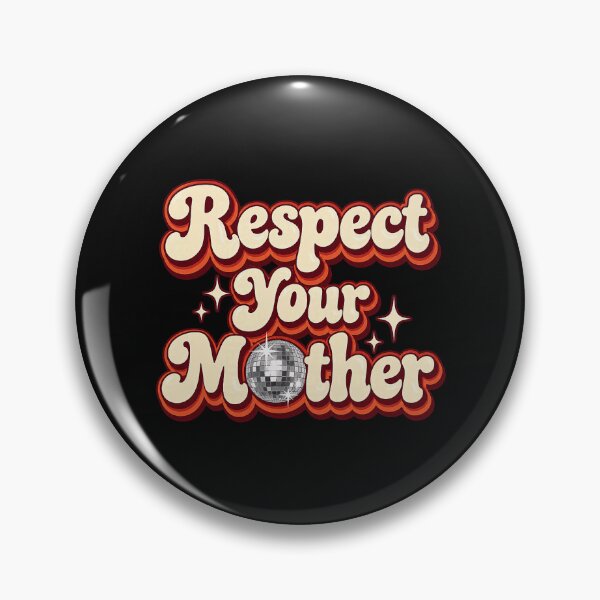 Item preview, Respect Your Mother Retro Disco Ball Groovy Earth Day designed and sold by khdmalakarak.
