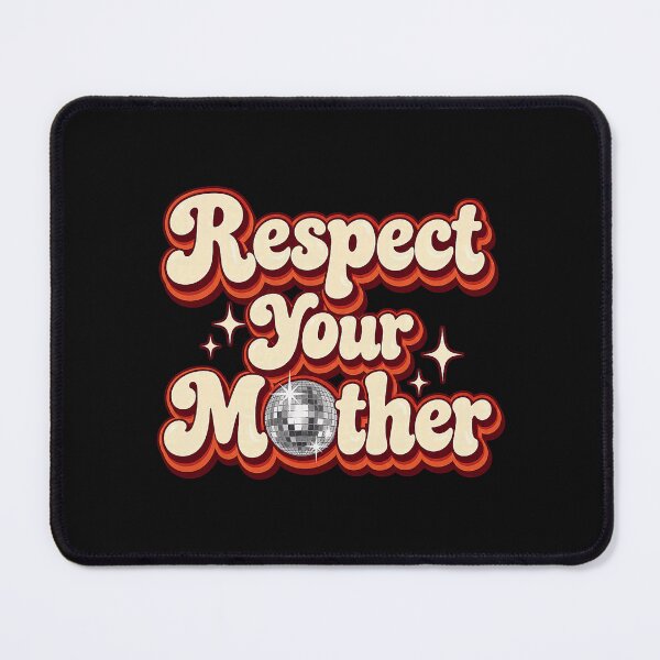 Item preview, Respect Your Mother Retro Disco Ball Groovy Earth Day designed and sold by khdmalakarak.