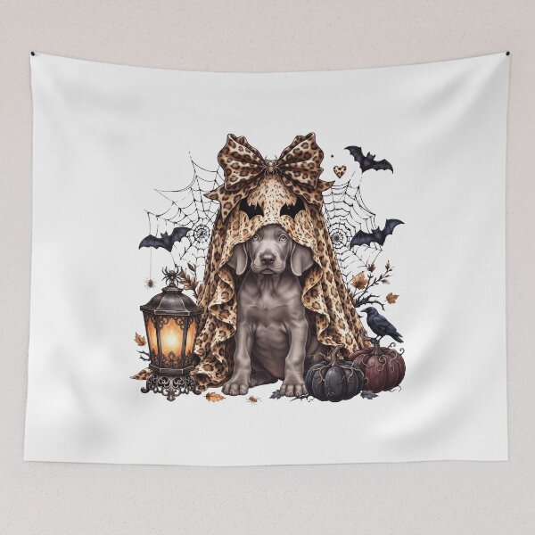Item preview, Weimaraner Halloween Boo Pumpkin Dog Mom Lover designed and sold by dian-rody-crest.