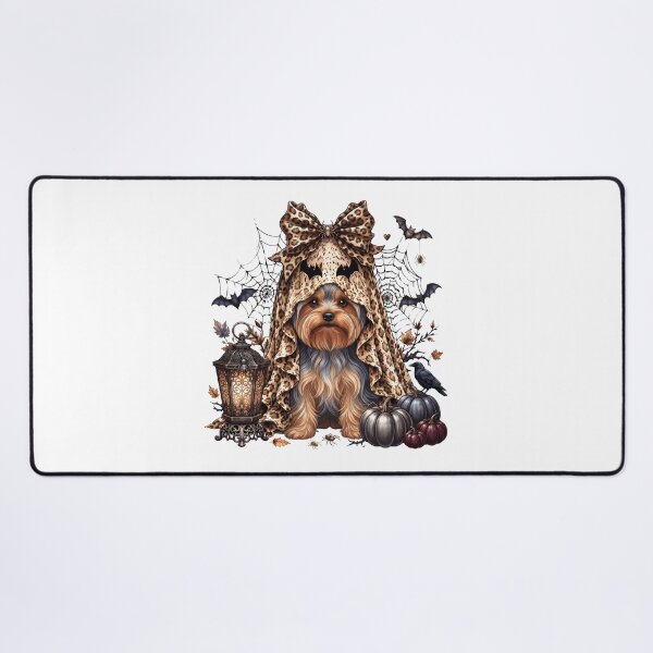 Item preview, Yorkshire Terrier Halloween Boo Pumpkin Dog Mom Lover designed and sold by dian-rody-crest.