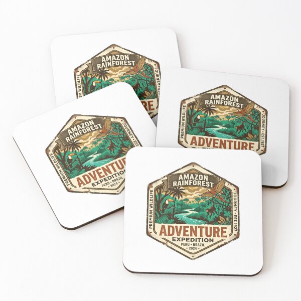 Item preview, Amazon Rainforest Premium Wildlife Journey Est. 1927 Adventure Expedition Peru Brazil 2024 Explorer Travel designed and sold by Star3NowForMe.