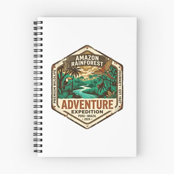Item preview, Amazon Rainforest Premium Wildlife Journey Est. 1927 Adventure Expedition Peru Brazil 2024 Explorer Travel designed and sold by Star3NowForMe.