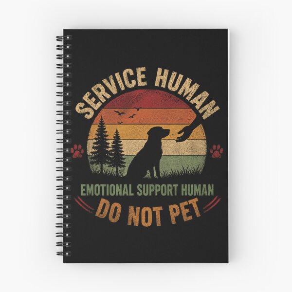 Item preview, Service Human Emotional Support Human Do Not Pet Service Dog Handler designed and sold by SkeletonsDanger.