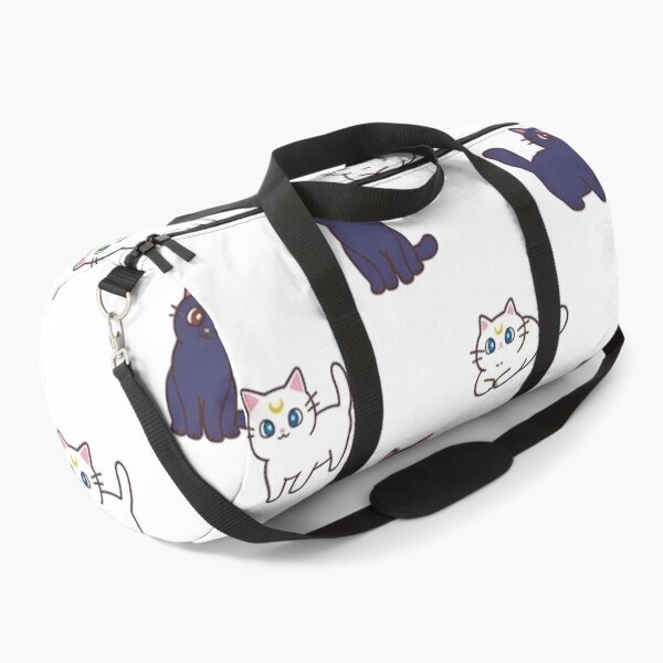 Item preview, Sailor Moon Cat Luna and Artemis Seamless Pattern designed and sold by mashumallow.