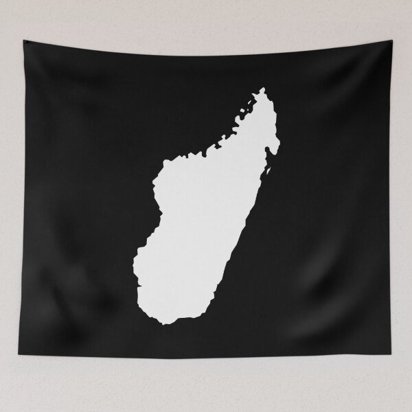Item preview, Madagascar Country Shape MG designed and sold by shitpostee.