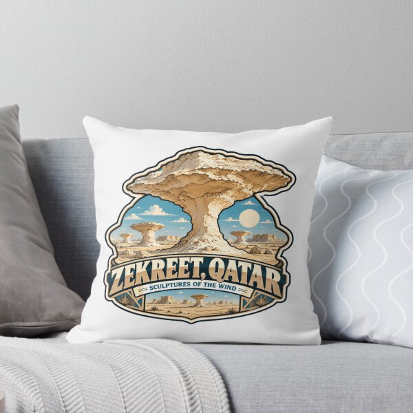 Item preview, Zekreet, Qatar Sculptures Of The Wind Travel Destination Souvenir designed and sold by Star3NowForMe.