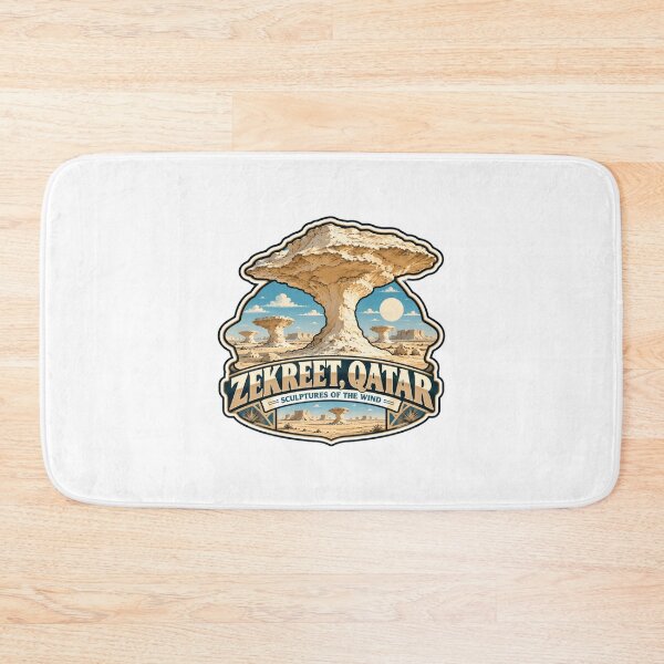 Item preview, Zekreet, Qatar Sculptures Of The Wind Travel Destination Souvenir designed and sold by Star3NowForMe.