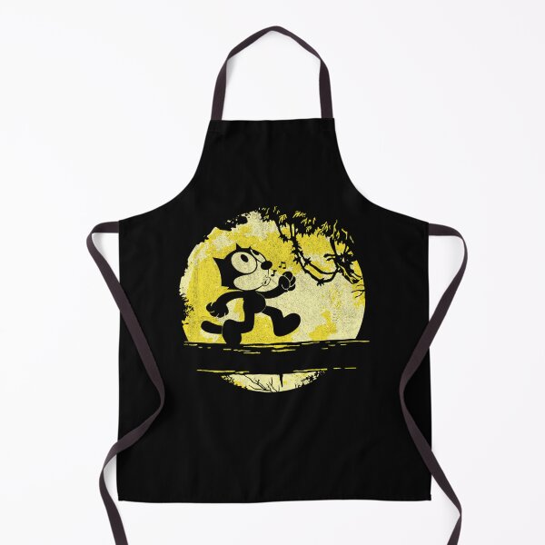Item preview, Felix The Cat Whistling Vintage Yellow Moon Circle designed and sold by RofianYasiz.