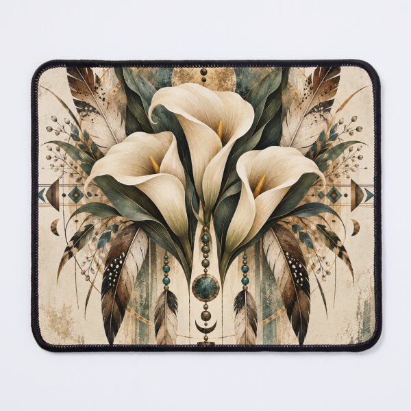 Item preview, Sacred Calla Mandala designed and sold by WeaveSphere.