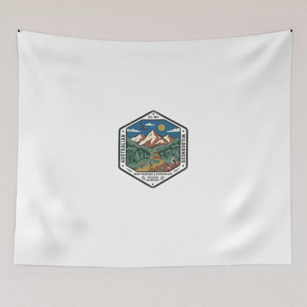 Item preview, Australian Wilderness Snowy Mountains & Victorian Alps Premium Adventure Australian Travel Hiking Explorer designed and sold by Star3NowForMe.