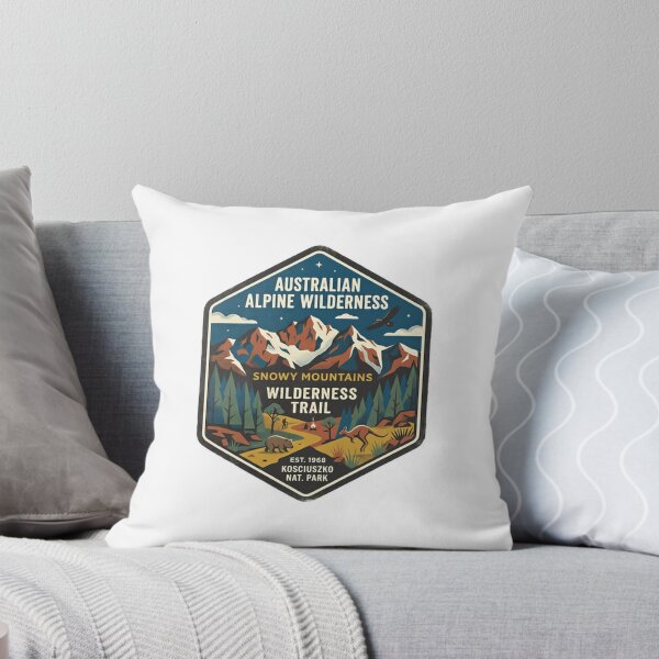 Item preview, Australian Alpine Wilderness Snowy Mountains Wilderness Trail Est. 1968 Kosciuszko Nat. Park Hiking Outdoors Travel designed and sold by Star3NowForMe.