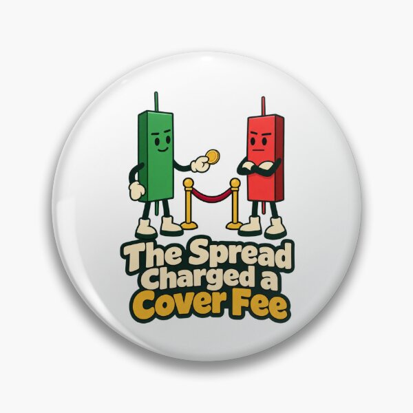 Item preview, The Spread Charged a Cover Fee: Trading Humor designed and sold by Bikivuno.