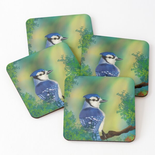 Item preview, Blue Jay in the morning designed and sold by DavidLeverson.