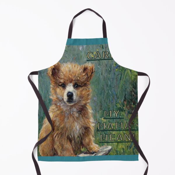Item preview, Baby Bear Warns" Careful, My Mama's Mean!" designed and sold by Laugh a Lot Folk Art.